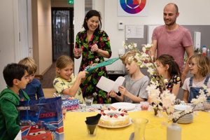 Kinderverjaardag in het Van Gogh Museum